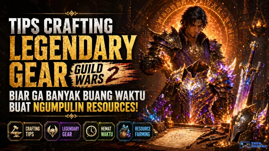 Tips Crafting Legendary Gear Guild Wars 2 Biar Ga Banyak Buang Waktu Buat Ngumpulin Resources