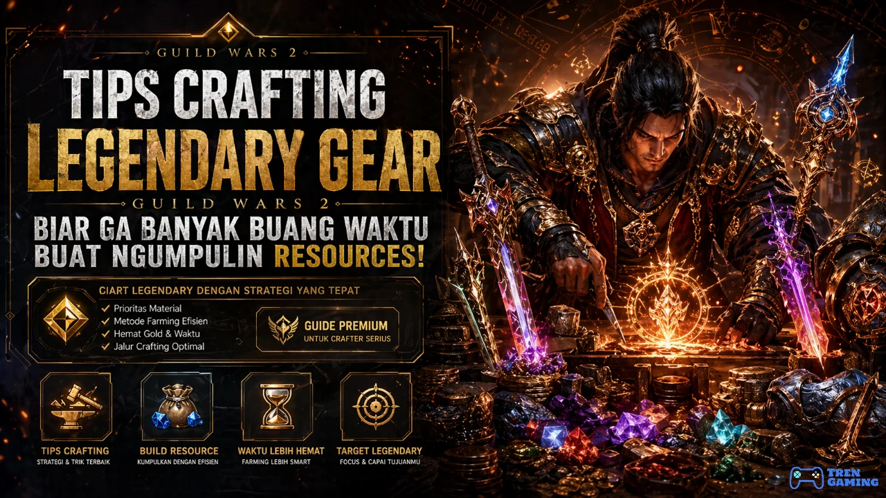 Tips Crafting Legendary Gear Guild Wars 2 Biar Ga Banyak Buang Waktu Buat Ngumpulin Resources