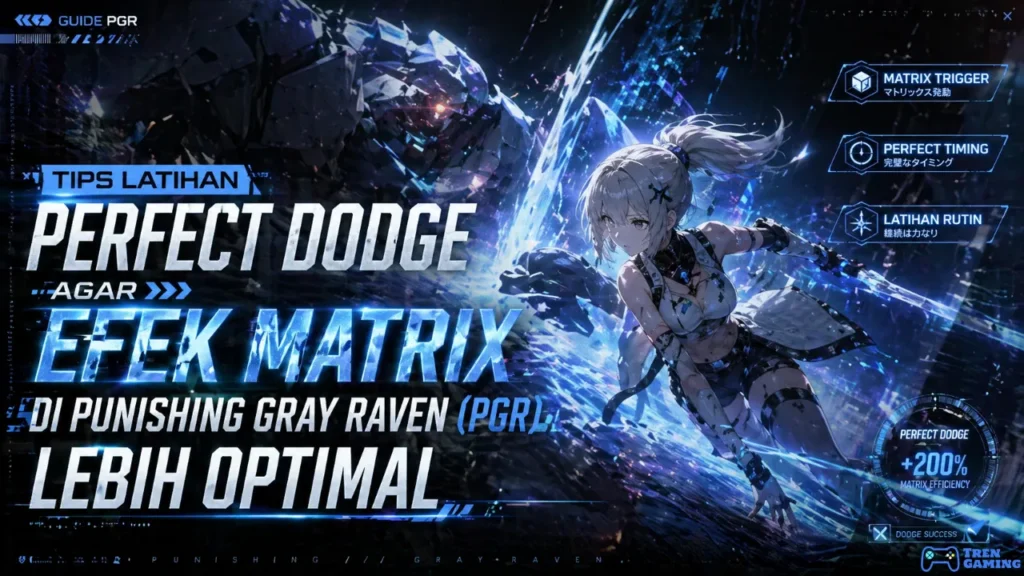Latihan Perfect Dodge Agar Efek Matrix di Punishing Gray Raven (PGR) Lebih Optimal