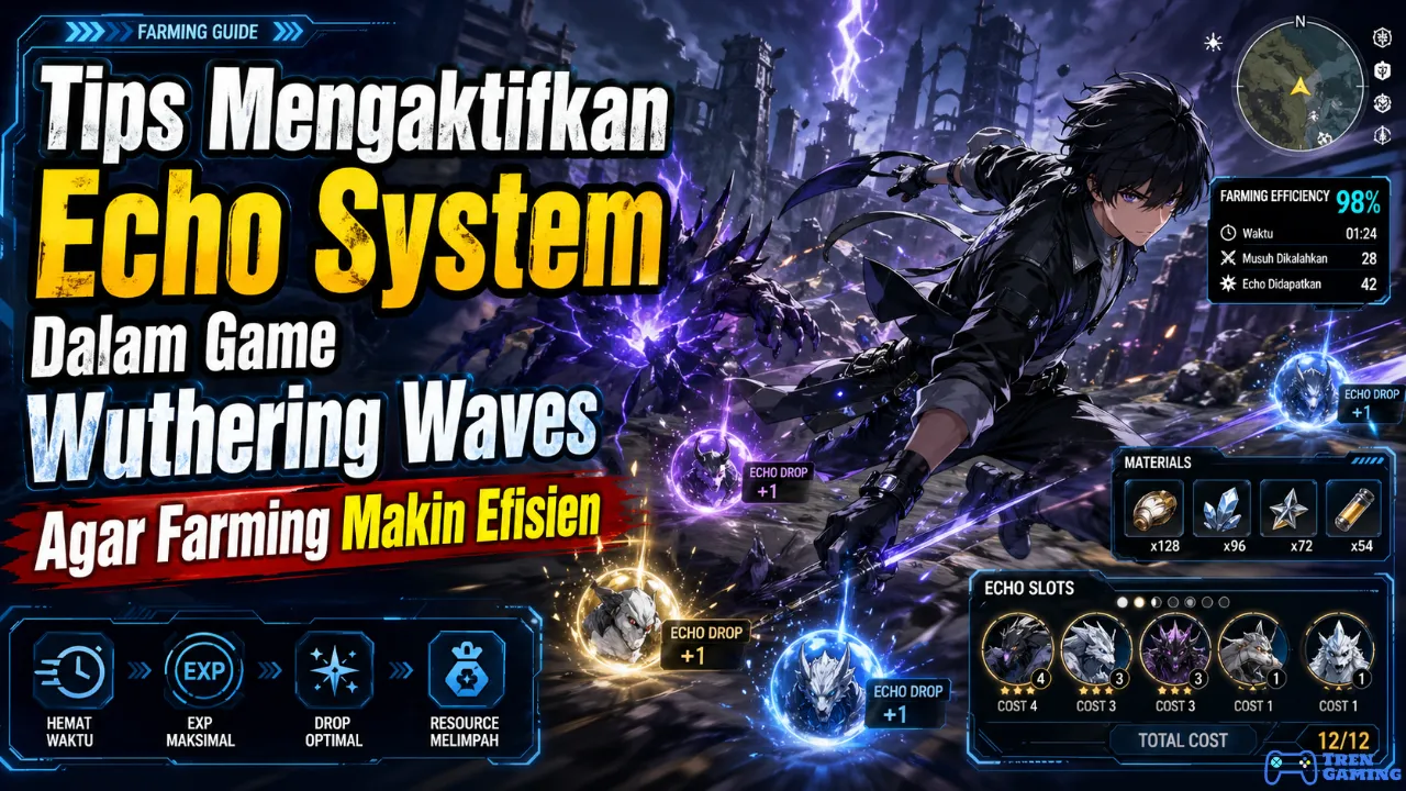 Tips Mengaktifkan Echo System Dalam Game Wuthering Waves Agar Farming Makin Efisien