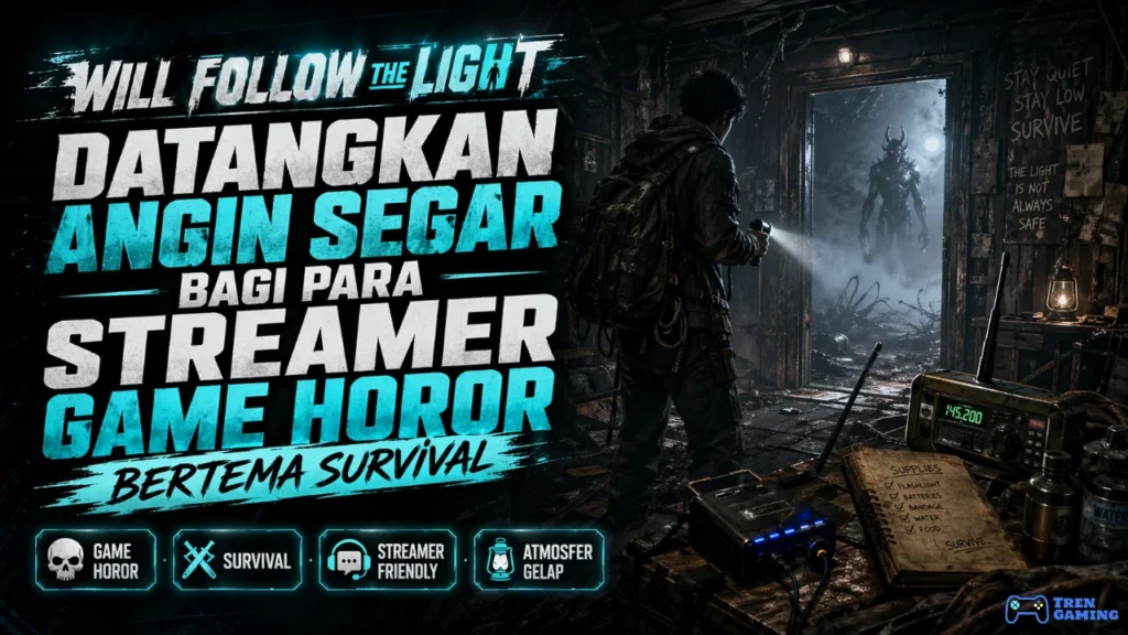 Will Follow the Light Datangkan Angin Segar Bagi Para Streamer Game Horor Bertema Survival
