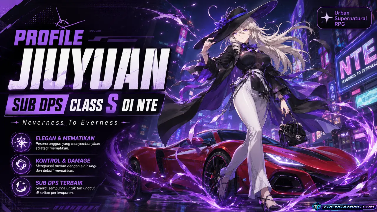 Profile Jiuyuan: Sub DPS Class S di NTE (Neverness To Everness)