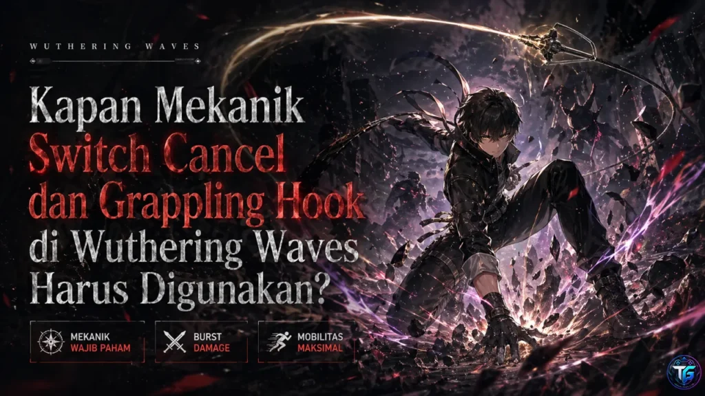 Kapan Mekanik Switch Cancel dan Grappling Hook di Wuthering Waves Harus Digunakan?