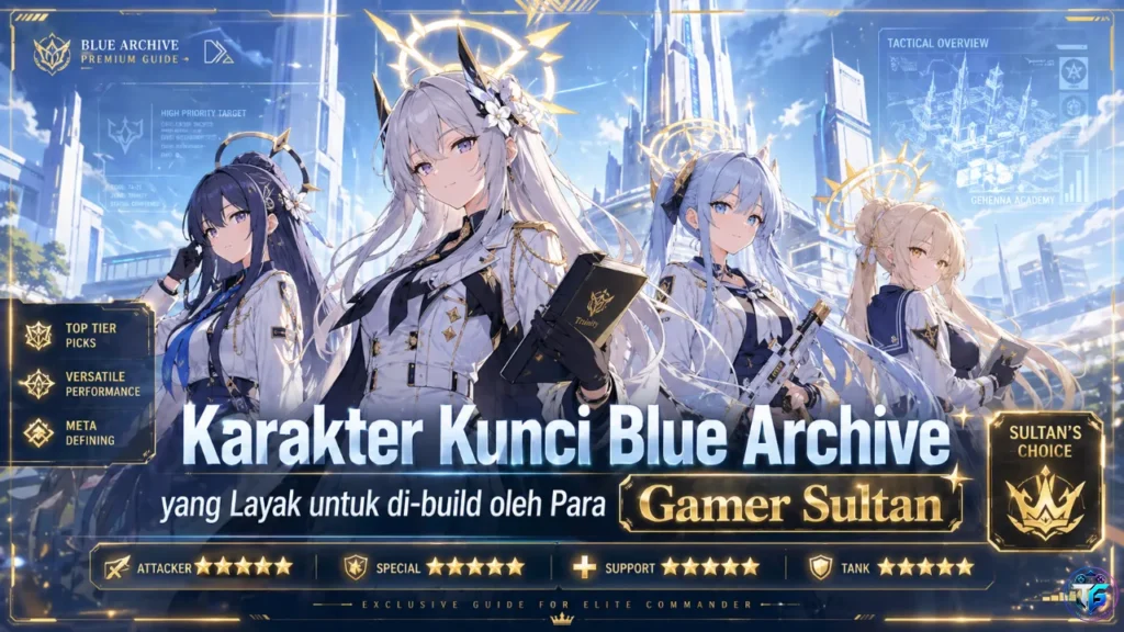 Karakter Kunci Blue Archive yang Layak untuk di-build oleh Para Gamer Sultan