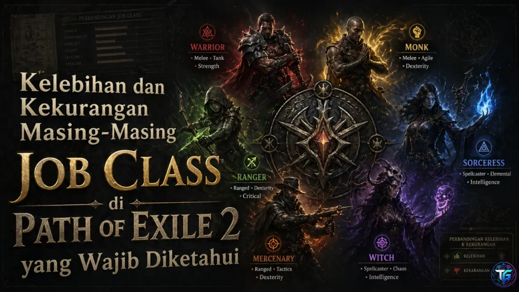 Kelebihan dan Kekurangan Masing-Masing Job Class di Path of Exile 2 yang Wajib Diketahui