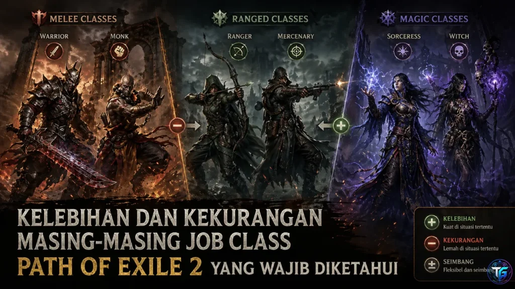 Kelebihan dan Kekurangan Masing-Masing Job Class di Path of Exile 2 yang Wajib Diketahui