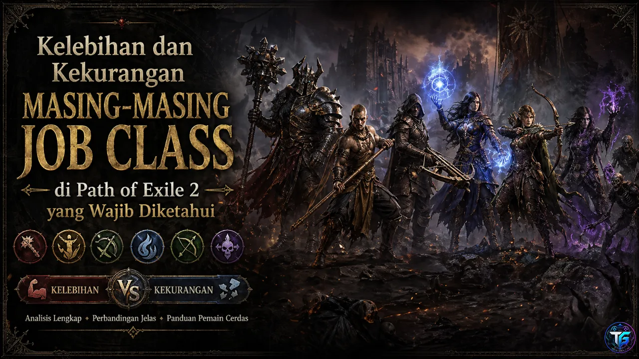 Kelebihan dan Kekurangan Masing-Masing Job Class di Path of Exile 2 yang Wajib Diketahui
