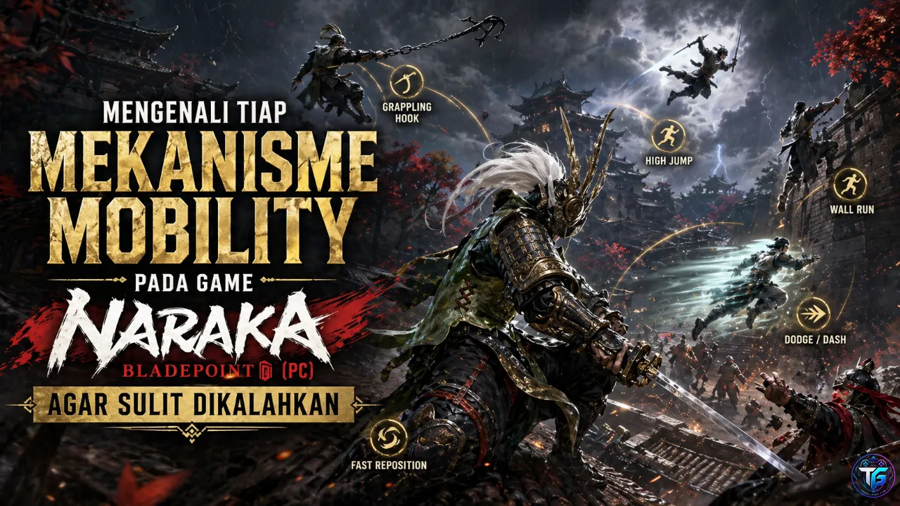 Mengenali Tiap Mekanisme Mobility Pada Game Naraka Bladepoint (PC) Agar Sulit Dikalahkan