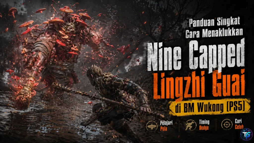 Panduan Singkat Cara Menaklukkan Nine Capped Lingzhi Guai di BM Wukong (PS5)