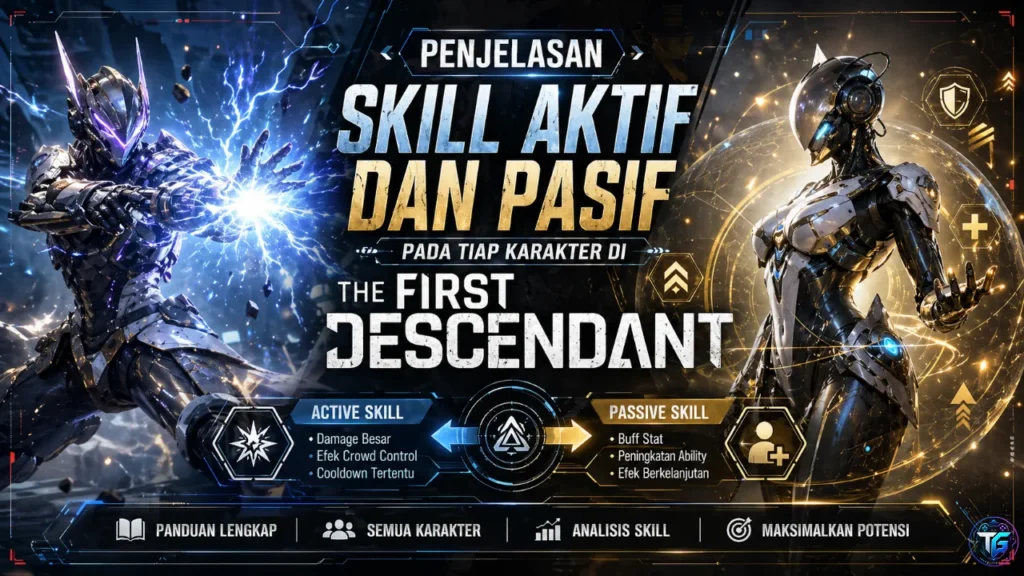 Penjelasan Skill Aktif dan Pasif Pada Tiap Karakter di The First Descendant