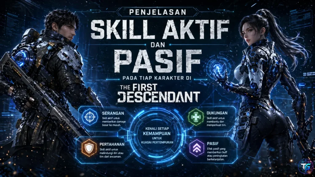 Penjelasan Skill Aktif dan Pasif Pada Tiap Karakter di The First Descendant