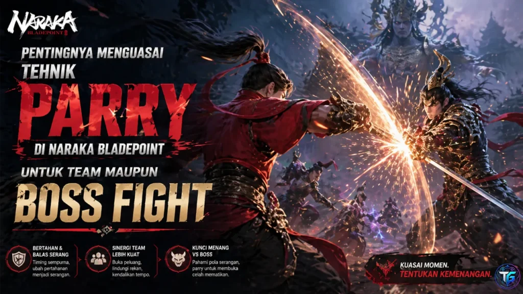 Pentingnya Menguasai Tehnik Parry di Naraka Bladepoint untuk Team Maupun Boss Fight