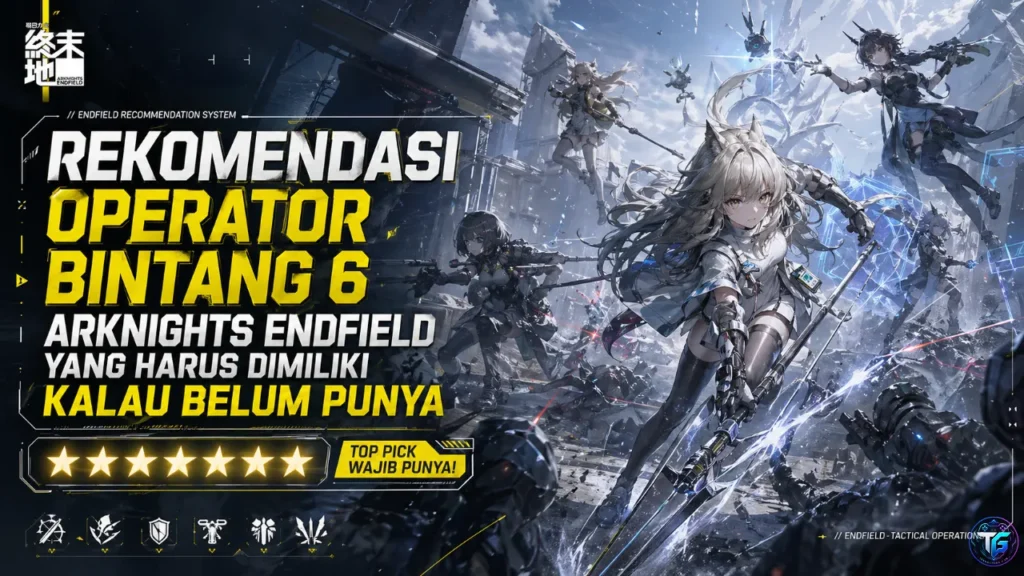 Rekomendasi Operator Bintang 6 Arknights Endfield yang Wajib Dimiliki Kalau Belum Punya