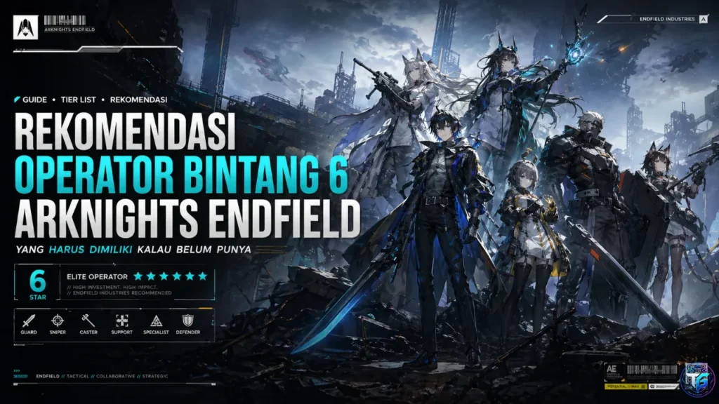 Rekomendasi Operator Bintang 6 Arknights Endfield yang Wajib Dimiliki Kalau Belum Punya