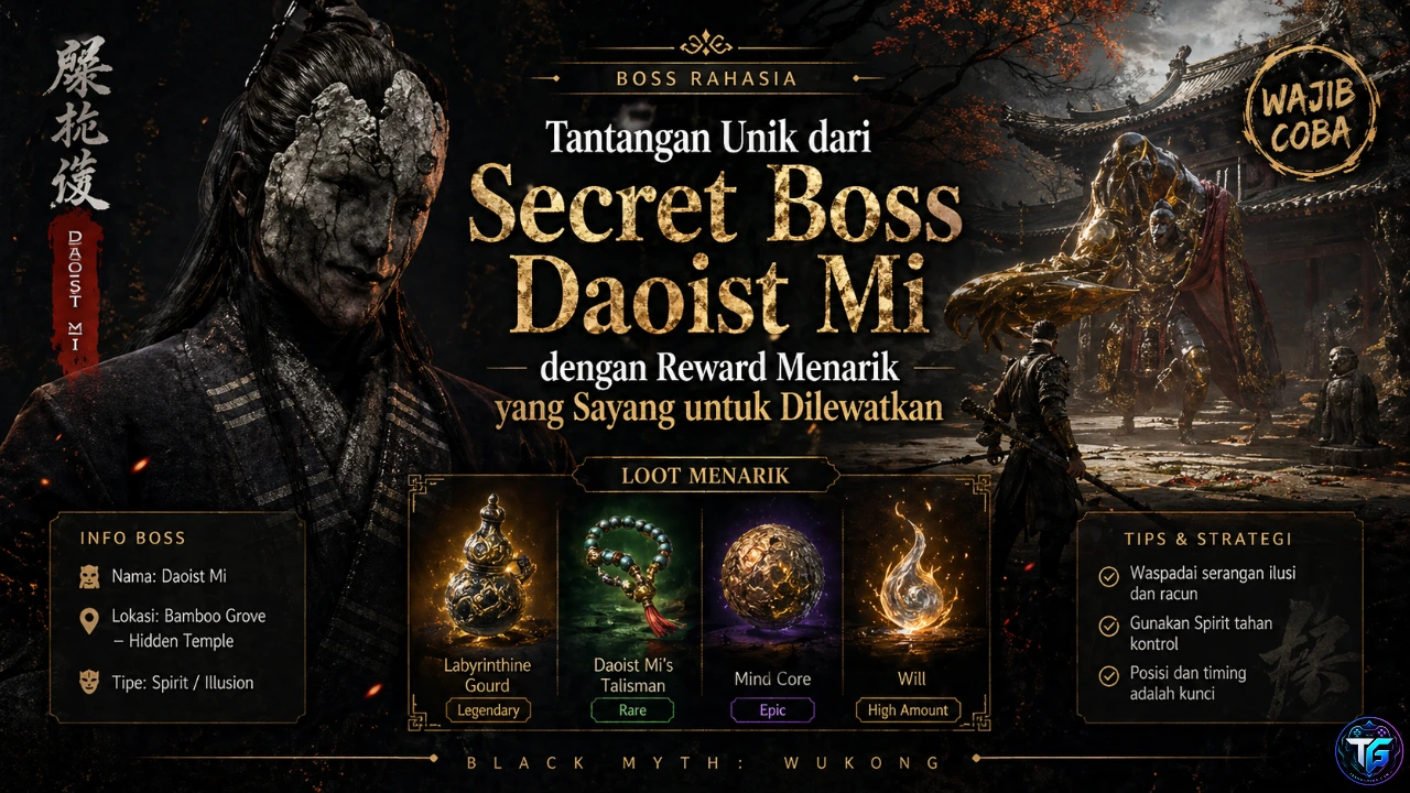 Tantangan Secret Boss Daoist Mi dengan Reward Menarik yang Sayang untuk Dilewatkan
