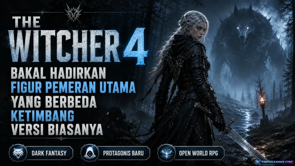 The Witcher 4 Bakal Hadirkan Figur Pemeran Utama yang Berbeda Ketimbang Versi Biasanya