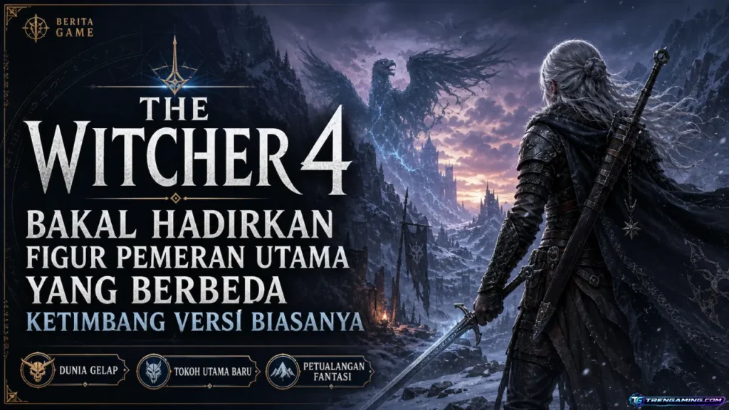 The Witcher 4 Bakal Hadirkan Figur Pemeran Utama yang Berbeda Ketimbang Versi Biasanya