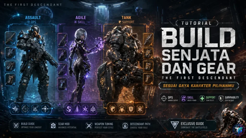 Tutorial Build Senjata dan Gear The First Descendant Sesuai Gaya Karakter Pilihanmu